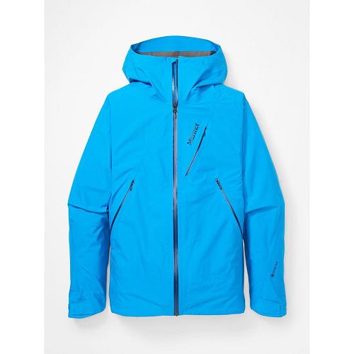 Marmot Knife Edge Jackets - Mens Rain Jacket Blue CA346758 Canada